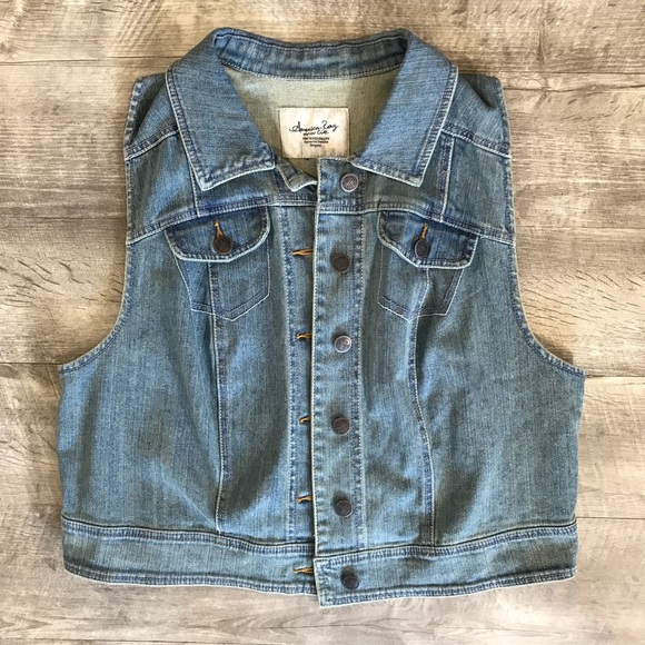 American Rag Jackets & Blazers - American Rag size L denim vest